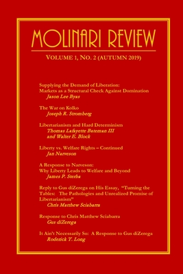 Molinari Review Volume 1, No. 2 (Autumn 2019)