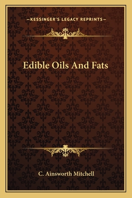 Edible Oils And Fats