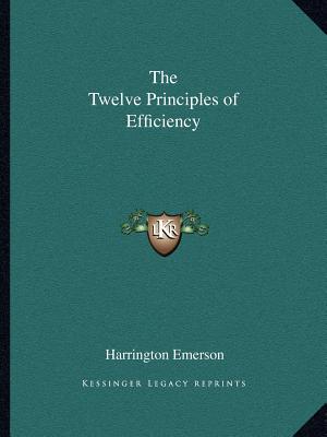 The Twelve Principles of Efficiency