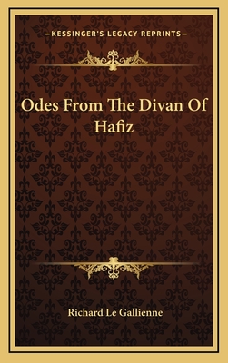 Odes From The Divan Of Hafiz