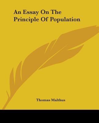 An Essay On The Principle Of Population