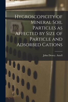 Hygroscopicity of Mineral Soil Particles as Affected by Size of Particle and Adsorbed Cations