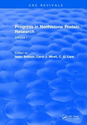 Progress in Nonhistone Protein Research: Volume I