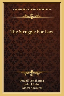 The Struggle For Law
