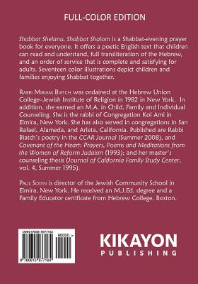 Shabbat Shelanu, Shabbat Shalom (Full-Color Edition): A Family Service for Erev Shabbat