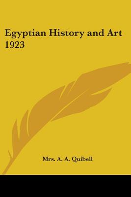Egyptian History and Art 1923