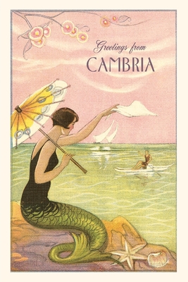 Vintage Journal Greetings from Cambria