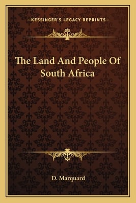 The Land And People Of South Africa