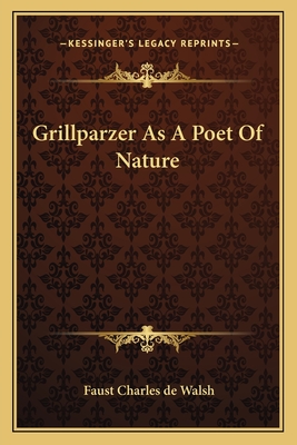 Grillparzer As A Poet Of Nature