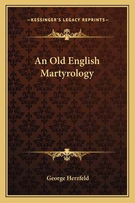 An Old English Martyrology