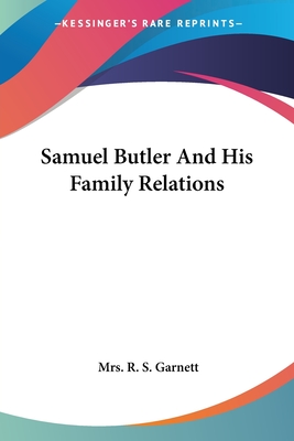 Samuel Butler And His Family Relations
