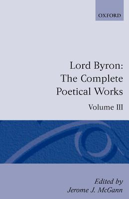 The Complete Poetical Works: Volume III