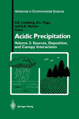 Acidic Precipitation: Sources, Deposition, and Canopy Interactions