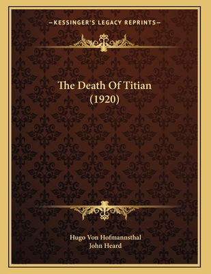 The Death Of Titian (1920)