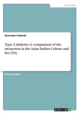 Type 2 diabetes. A comparison of the awareness in the Asian Indian Culture and the USA