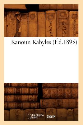 Kanoun Kabyles (Éd.1895)