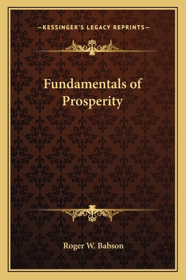 Fundamentals of Prosperity