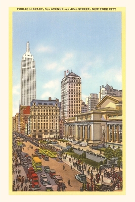 Vintage Journal Public Library, New York City