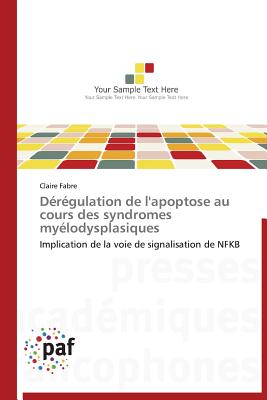 Dérégulation de l'apoptose au cours des syndromes myélodysplasiques