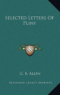 Selected Letters Of Pliny