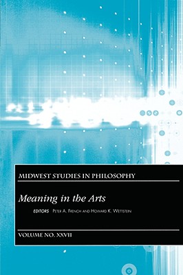 Meaning in the Arts, Volume XXVII