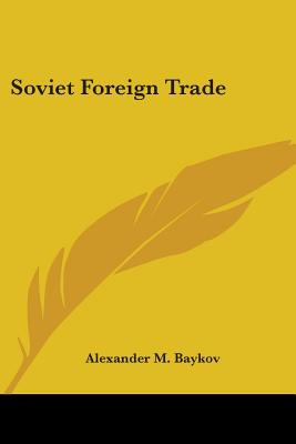 Soviet Foreign Trade