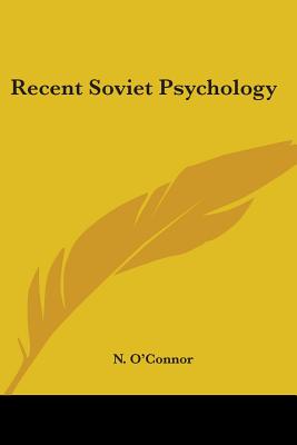 Recent Soviet Psychology