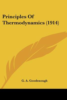 Principles Of Thermodynamics (1914)