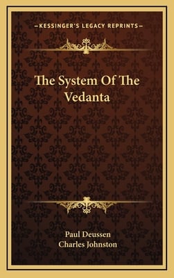 The System Of The Vedanta
