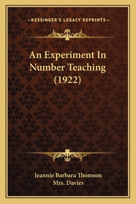 An Experiment In Number Teaching (1922)