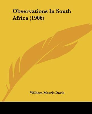 Observations In South Africa (1906)