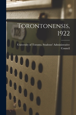 Torontonensis, 1922