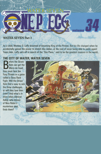 City of Water, Water Seven. (One Piece, Vol. 34)