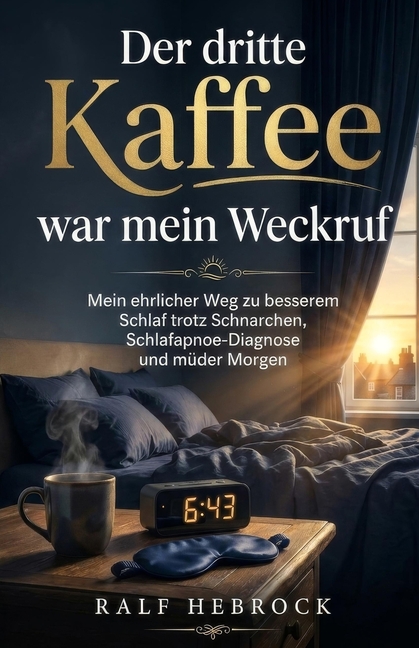 Der dritte Kaffee war mein Weckruf: Mein ehrlicher Weg zu besserem Schlaf trotz Schnarchen, Schlafapnoe-Diagnose und müder Morgen