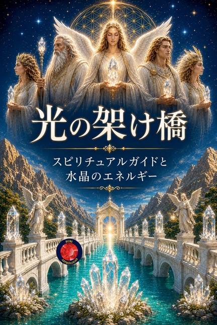 光の架け橋: スピリチュアルガイドと水晶