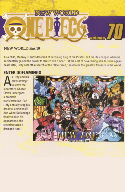 Enter Doflamingo. (One Piece, Vol. 70)