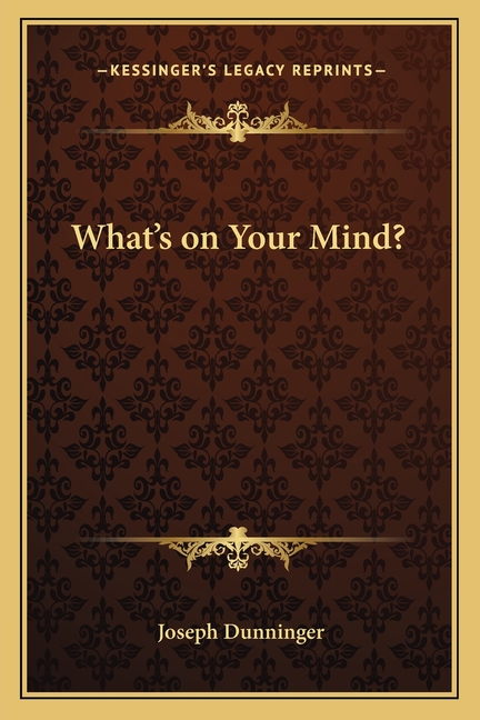 What's on Your Mind?