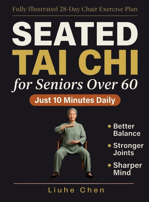 Seated Tai Chi for Seniors Over 60: A Fully Illustrated 28-Day Chair Exercise Plan for Better Balance, Stronger Joints, and a Sharper Mind - Just 10 M