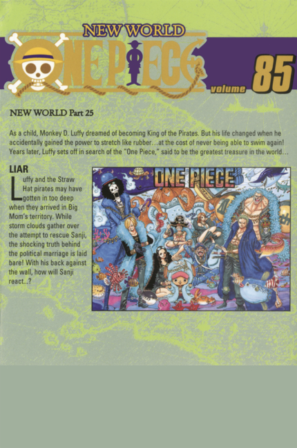 Liar. (One Piece, Vol. 85)