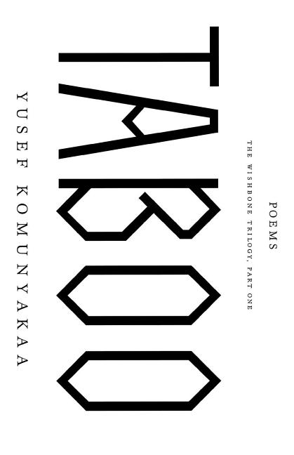 Taboo: The Wishbone Trilogy, Part One; Poems