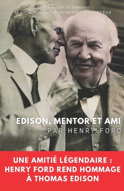 Edison, mentor et ami: Une amitié légendaire: Henry Ford rend hommage à Thomas Edison