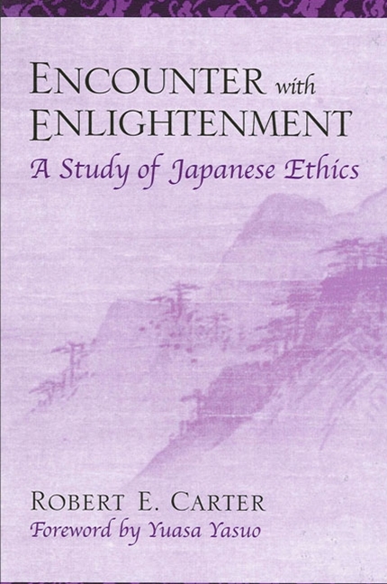 Encounter with Enlightenment: A Study of Japanese Ethics