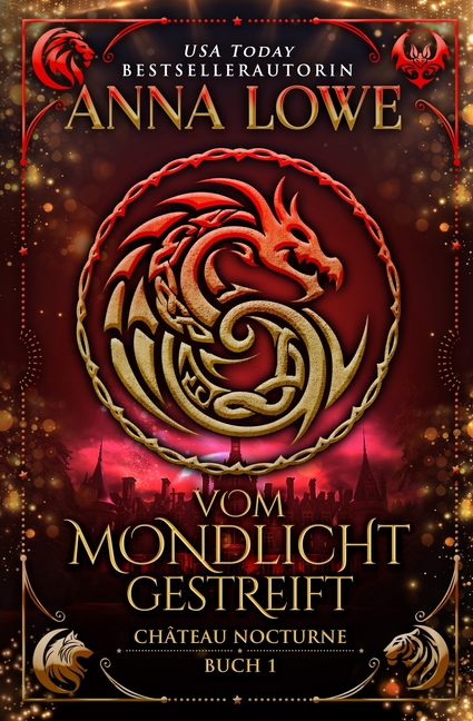 Vom Mondlicht gestreift: magische, geheimnisvolle Gestaltwandler-/Vampir-Romantik