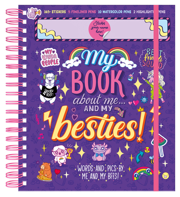 Personalized Sticker Activity: My Book about Me... and My Besties!