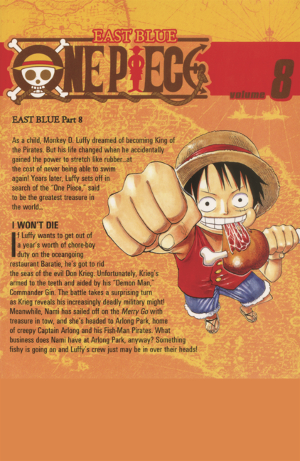 I Won't Die. (One Piece, Vol. 8)