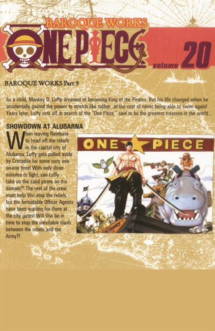 Showdown at Alubarna. (One Piece, Vol. 20)