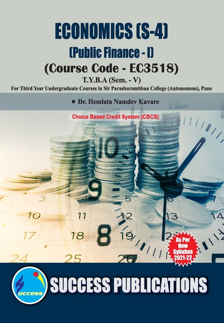 Public Finance - I(T.Y.B.A, S.P. College, Sem.-V)