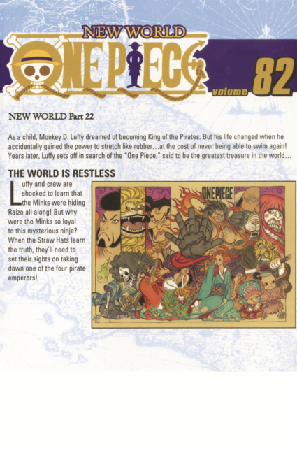 World Is Restless. (One Piece, Vol. 82)
