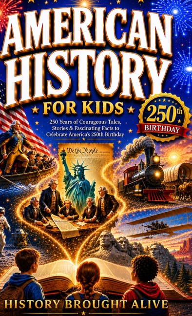 American History for Kids: 250 Years of Courageous Tales, Stories & Fascinating Facts to Celebrate America's 250th Birthday