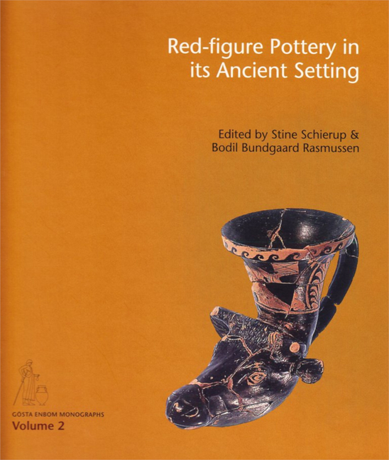 Red-Figure Pottery in Its Ancient Setting